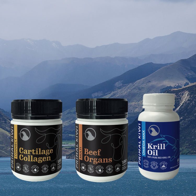 Rebuild Muscle, Joints, Skin, Hair & Nails Bundle – Primal Kiwi